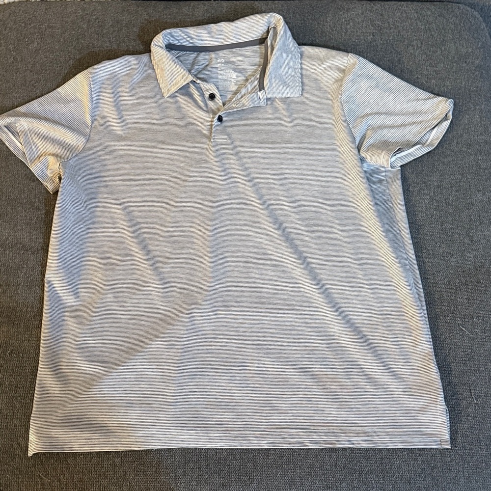 All in Motion Light Gray Polo Shirt